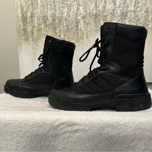 Bates Shoes Bates Mens 8 Ultralite Tactical Sport Side Zip Military